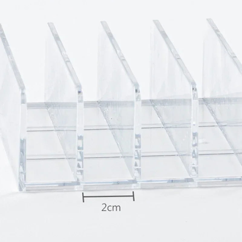 Organizador Acrílico para Paletas de Maquillaje