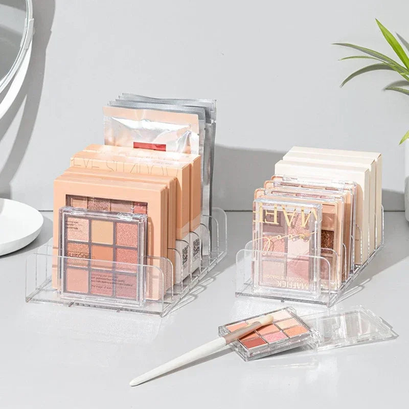 Organizador Acrílico para Paletas de Maquillaje