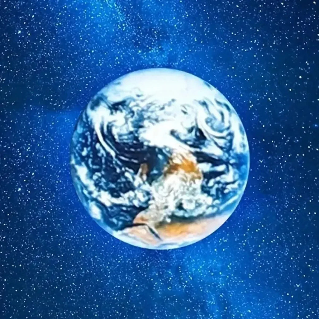 Lámpara de Proyección USB de Techo con Diseño de Luna y Tierra, Luz de Ambiente, Cielo Estrellado, Luz Nocturna, Decoración Romántica para Dormitorio, Proyector de Galaxia