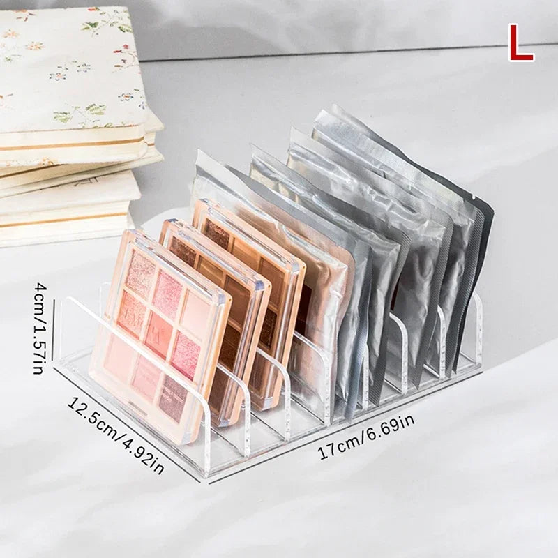 Organizador Acrílico para Paletas de Maquillaje