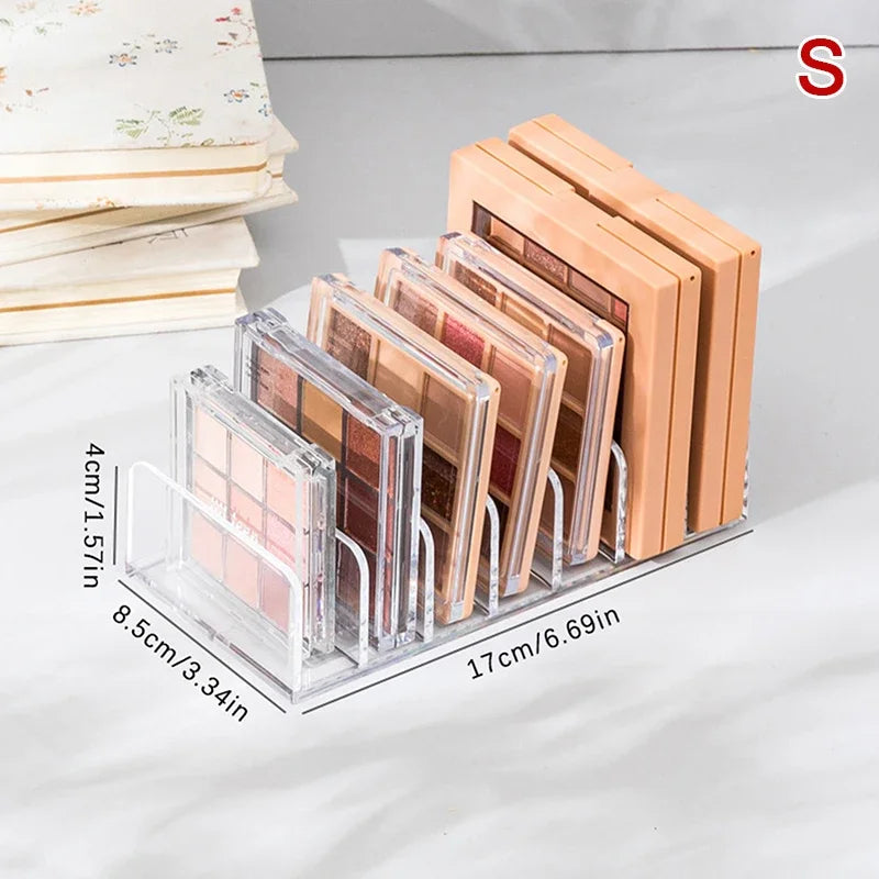 Organizador Acrílico para Paletas de Maquillaje