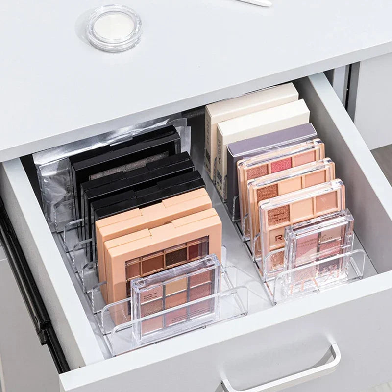 Organizador Acrílico para Paletas de Maquillaje